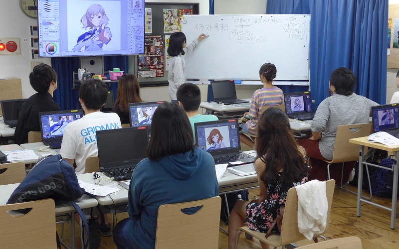 amps動畫、漫畫、插畫、模型等專門學校 暑期課程
